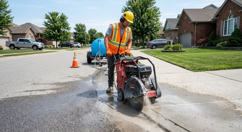Concrete Curb Removal in Corpus Christi, TX