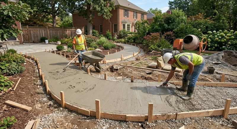 Concrete Sidewalk Construction in Denver, CO