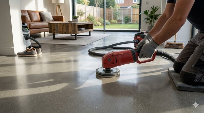 Concrete Slab Polishing in Louisville, KY