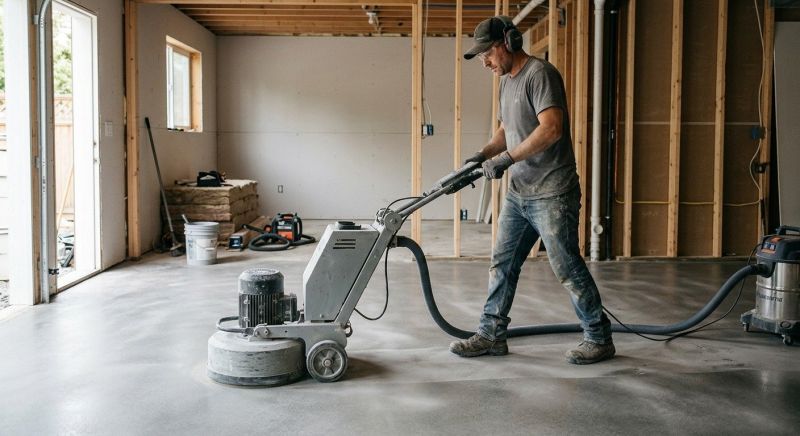 Concrete Slab Smoothing in Corpus Christi, TX