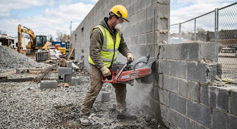 Concrete Wall Sawing in Corpus Christi, TX
