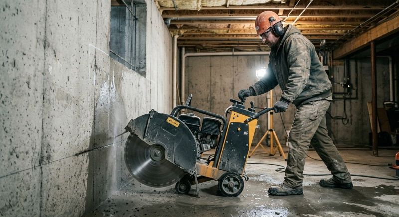 Concrete Wall Sawing in Corpus Christi, TX