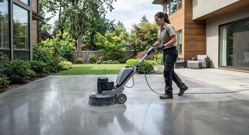 Driveway Concrete Polishing in Corpus Christi, TX