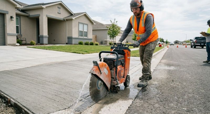 Driveway Sawing in Corpus Christi, TX