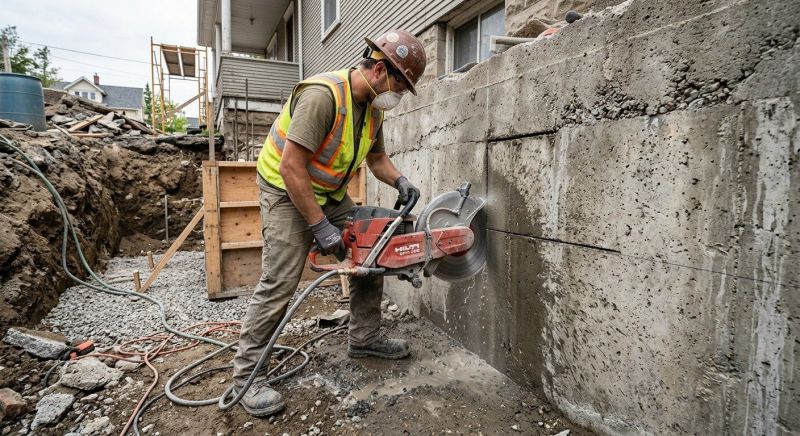 Foundation Cutting Service in Corpus Christi, TX