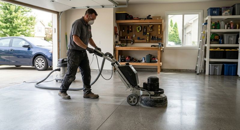 Garage Floor Smoothing in Corpus Christi, TX